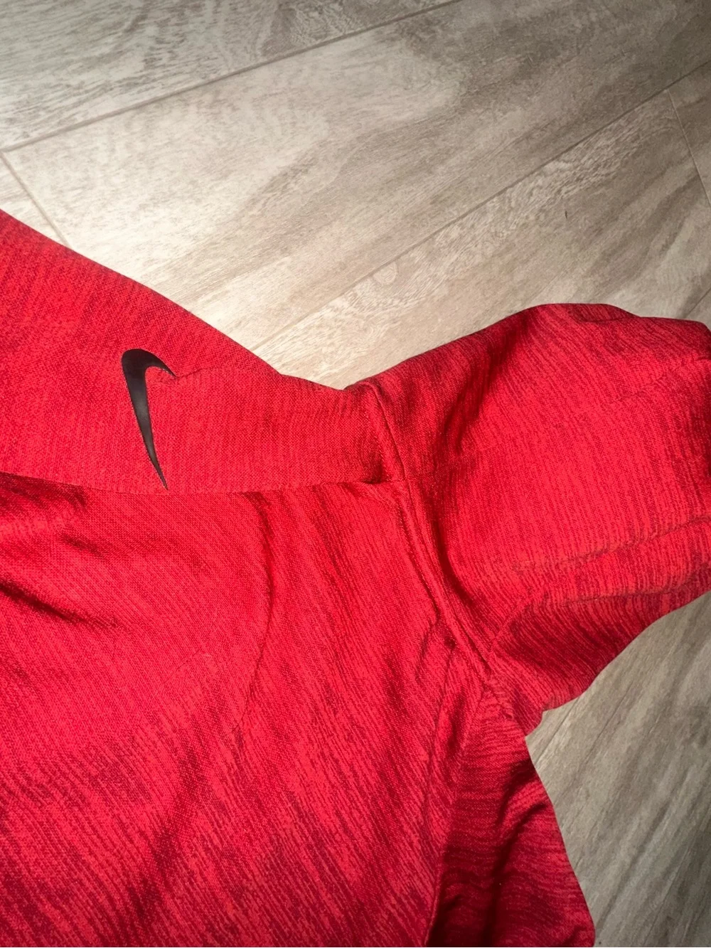 Nike Red Kids' 'Just Do It.' Pullover Hoodie